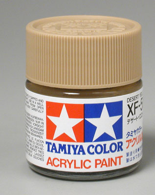 TAMIYA 81359 XF-59 Acrylic Desert Yellow 3/4 oz