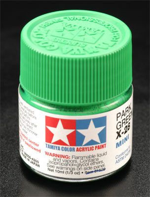 TAMIYA 81528 X-28 Acrylic Mini Park Green 1/3 oz