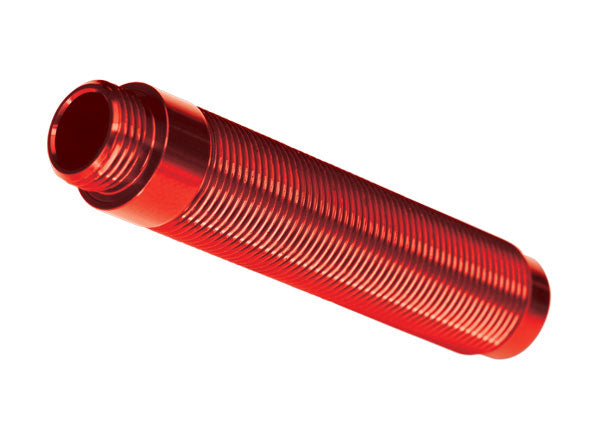 TRAXXAS 8162R Body, GTS shock, long (aluminum, red-anodized) (1) (for use with #8140R TRX-4 Long Arm Lift Kit)