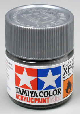 TAMIYA 81716 XF-16 Acrylic Mini Flat Aluminum 1/3 oz
