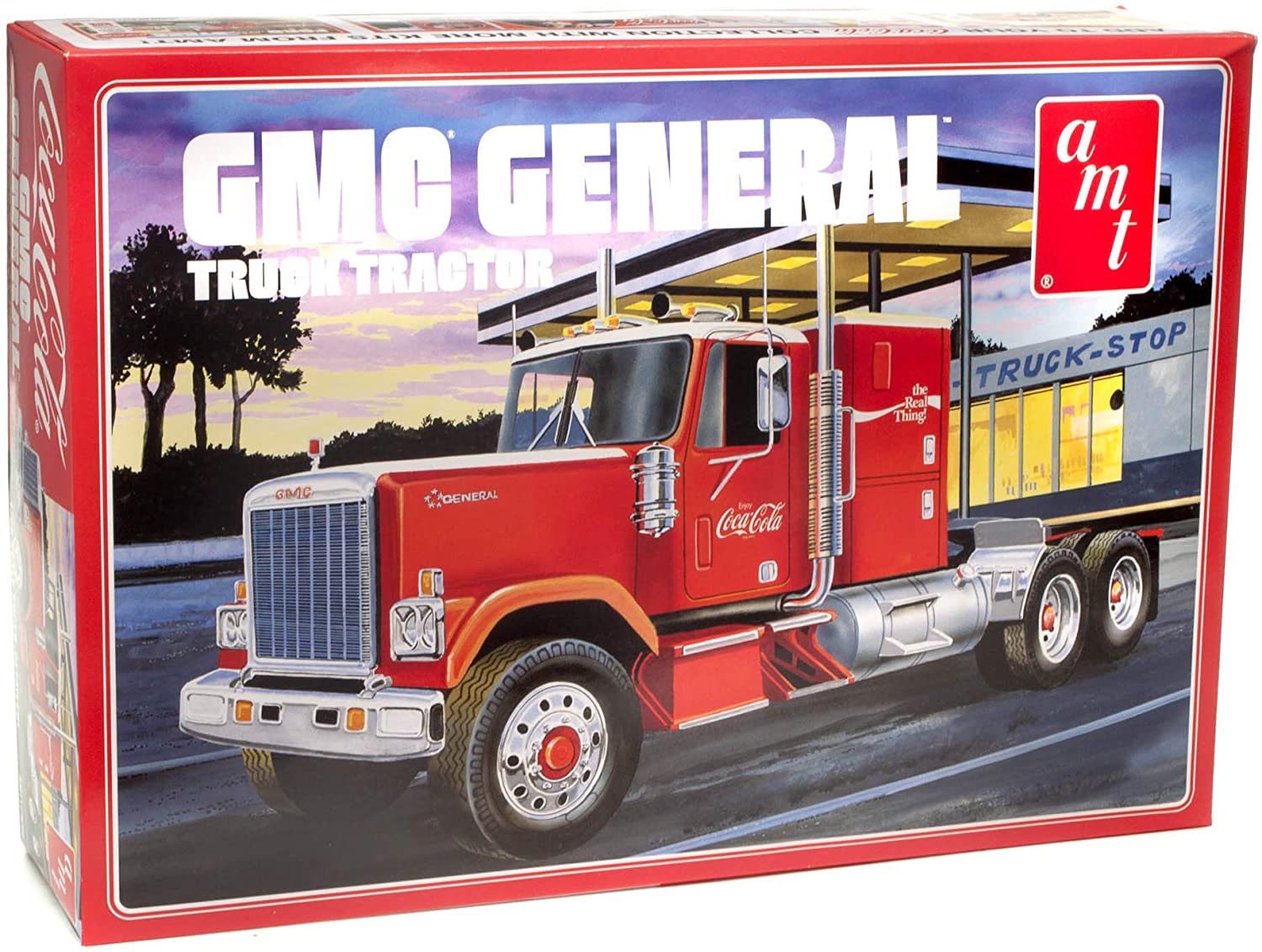 AMT 1179 1/25 1976 GMC General Semi Tractor Coca-Cola