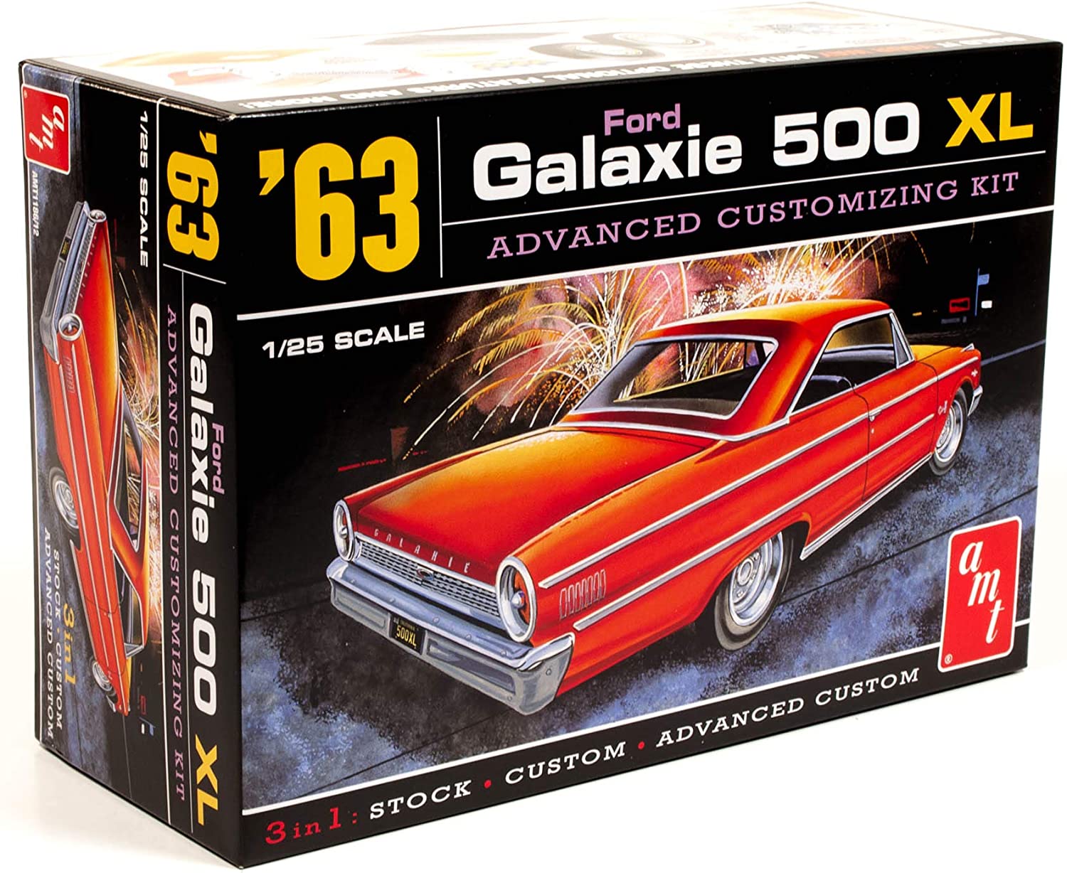 AMT 1186 1/25 1963 Ford Galaxie