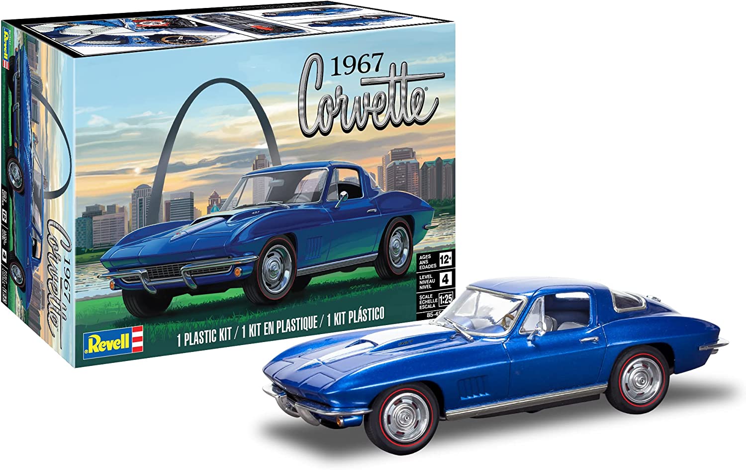 REVELL 85-4517 1/25 1967 Corvette Coupe
