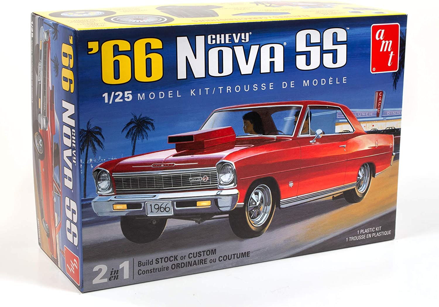 AMT 1198M/12 1/25 1966 Chevy Nova SS