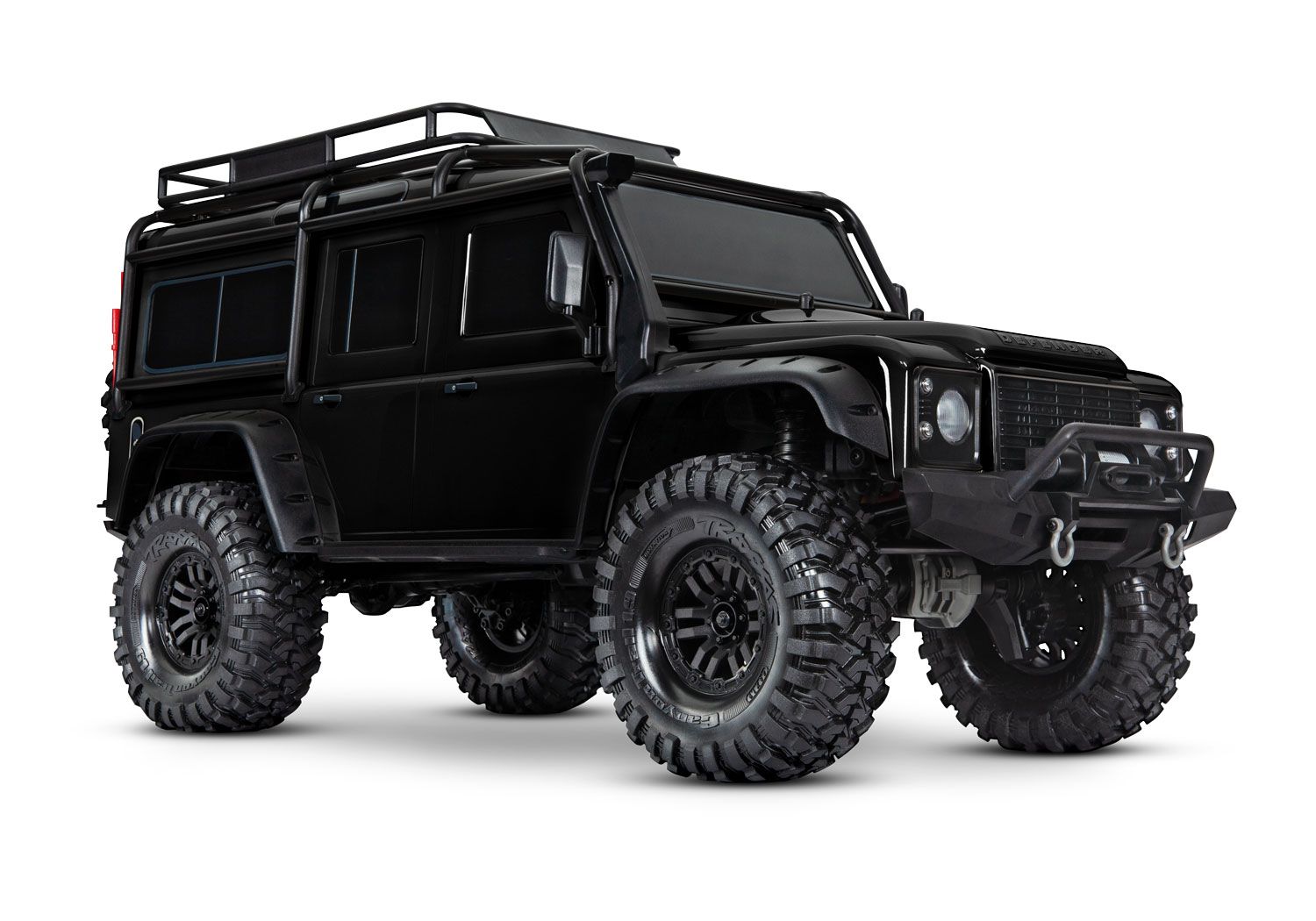 TRAXXAS 82056-4 TRX-4® Scale and Trail™ Crawler with Land Rover® Defender® Body: 1/10 Scale 4WD Electric Trail Truck. RTR with TQi Traxxas Link