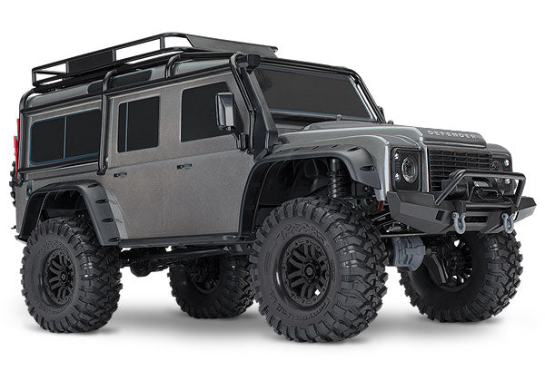 TRAXXAS 82056-4 TRX-4® Scale and Trail™ Crawler with Land Rover® Defender® Body: 1/10 Scale 4WD Electric Trail Truck. RTR with TQi Traxxas Link
