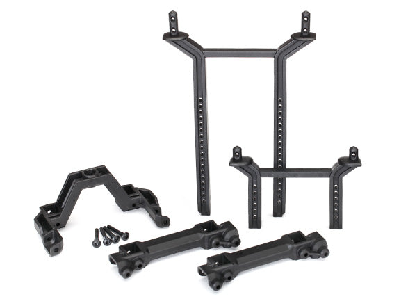 TRAXXAS 8215 Body mounts & posts, front & rear complete set TRX-4