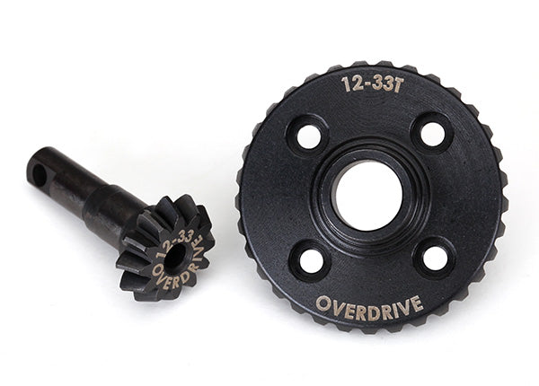 TRAXXAS 8287 TRX-4 Machined Overdrive Ring & Pinion Gear 12T / 33T