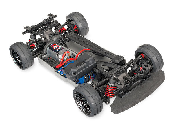 TRAXXAS 83024-4 4-Tec® 2.0: 1/10 Scale AWD Chassis. RTR with TQ™ 2.4GHz radio system and XL-5 ESC (fwd/rev). Requires 200mm body, battery, and charger.