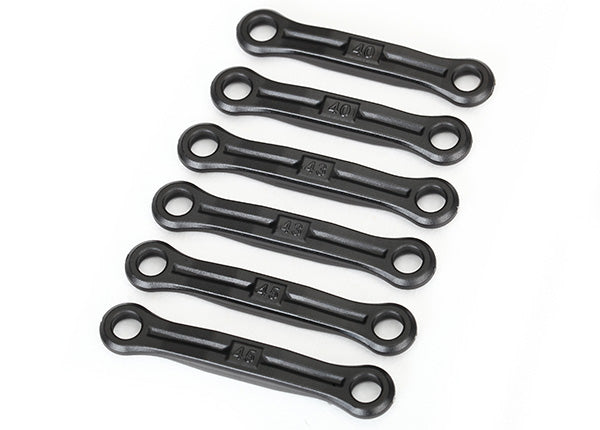 TRAXXAS 8341 Camber link/toe link set (plastic/ non-adjustable) (front & rear)
