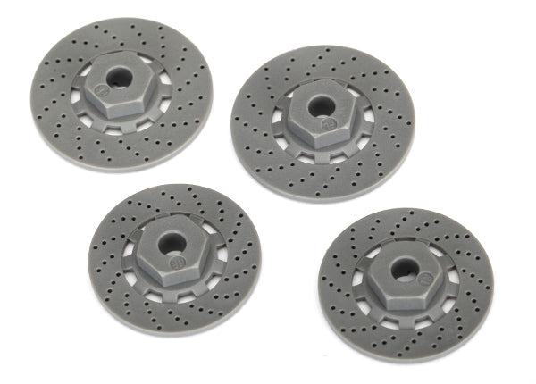 TRAXXAS 8356 Wheel hubs, hex disk brake rotors