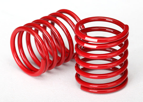 TRAXXAS 8366 Spring Shock (red) (2.8 rate White Stripe) (2)