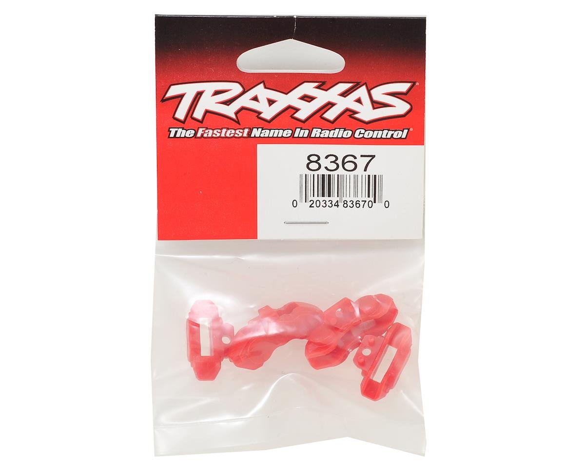 TRAXXAS 8367 4-Tec 2.0 Front & Rear Brake Calipers Red