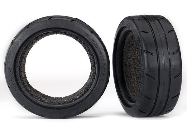 TRAXXAS 8369 Tires, Response 1.9" Touring front (2)/ foam inserts (2) 4-TEC