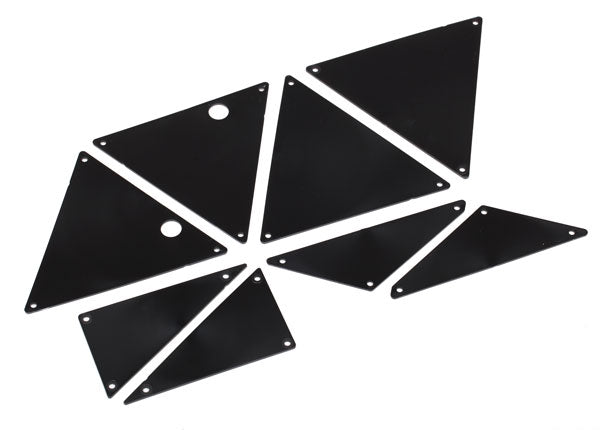 TRAXXAS 8434 Tube chassis, inner panels (front (2)/ middle (4)/ rear (2))