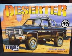 MPC 848/12 1/25 1984 GMC Pickup Black