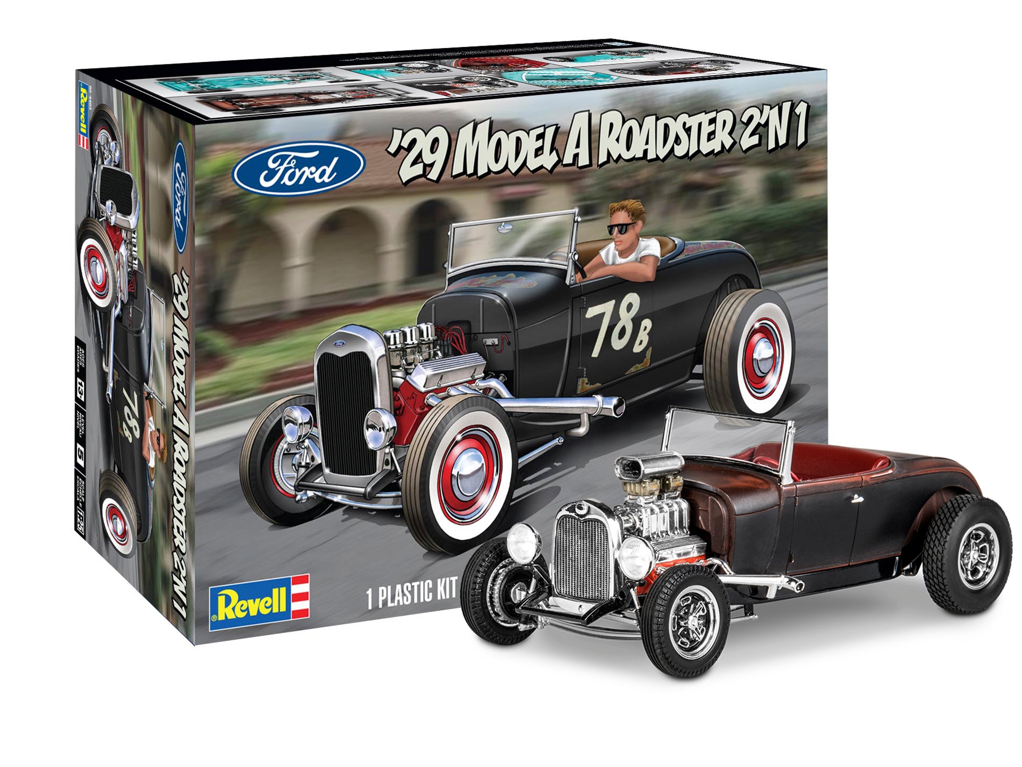 REVELL 85-4463 1/25 1929 Model A Roadster 2'N1