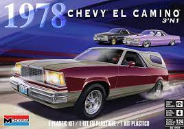 REVELL 85-4491 1/24 1978 Chevy El Camino 3 N 1 Monogram