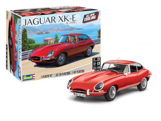 REVELL 85-4509 1/24 Jaguar XK-E (E-Type)