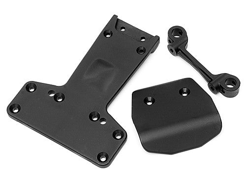 HPI 85210 Skid Plate/Rear Chassis Set FS