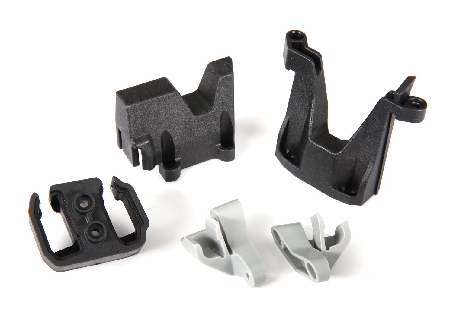 TRAXXAS 8525 Battery connector retainer/ wall support/ front & rear clips UDR