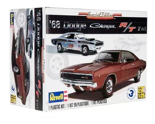 REVELL 85-4202 1/25 1968 Dodge Charger 2'n1 '68