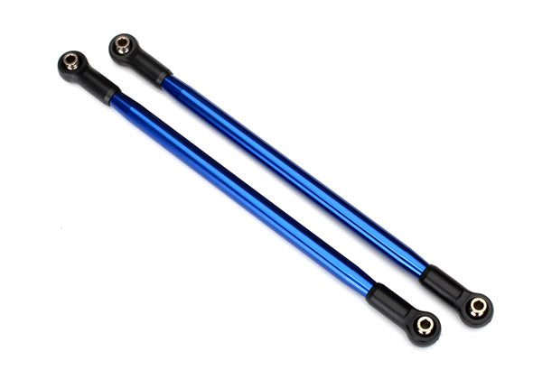 TRAXXAS 8542A Suspension link, rear (upper) (aluminum, blue-anodized) (10x206mm, center to center) (2) (assembled with hollow balls)