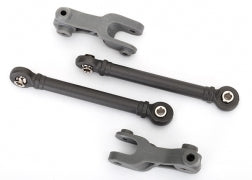TRAXXAS 8596 Linkage, sway bar, front (2) (assembled with hollow balls)/ sway bar arm (left & right)