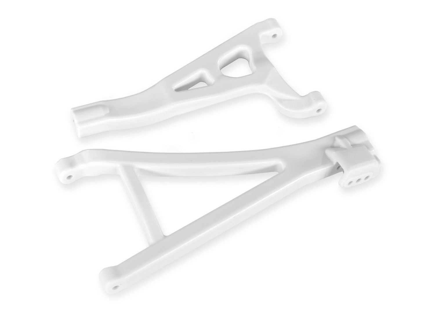 TRAXXAS 8631A Suspension arms, white, front (right), heavy duty (upper (1)/ lower (1))