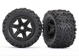 TRAXXAS 8672 Talon EXT 3.8 Pre-Mounted E-Revo 2.0 Tires 17mm Hex Black