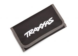 TRAXXAS 8724 Tool pouch, black (custom embroidered with Traxxas logo)