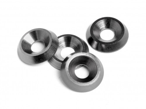 HPI 88008 Cone Washer 3x9x2mm Gunmetal