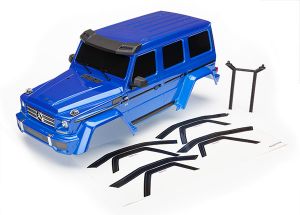 TRAXXAS 8811X Body, Mercedes-Benz® G 500® 4x4², complete (blue)
