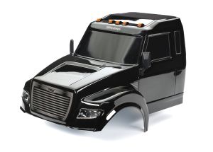 TRAXXAS 8823X Body, TRX-6® Ultimate RC Hauler, black (painted, decals applied) (includes headlights, roof lights, & side mirrors)