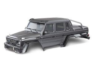 TRAXXAS 8825X Body Mercedes-Benz G 63 complete matte graphite metallic includes grille side mirrors door handles & windshield wipers