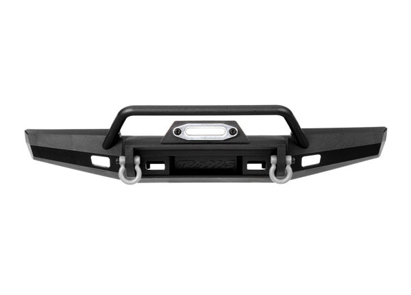 TRAXXAS 8867 Bumper, front, winch, medium (includes bumper mount, D-Rings, fairlead, hardware)