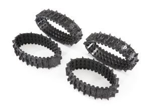 TRAXXAS 8877 Deep Terrain Treads for TRX-4 Traxx Complete Front & Rear Rubber