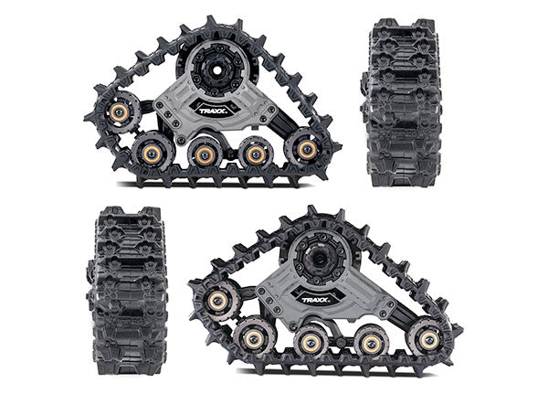 TRAXXAS 8880 Traxx™, TRX-4® (4) (complete set, front & rear)