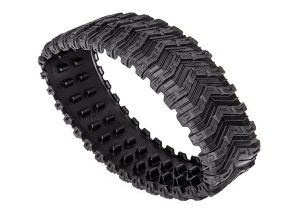 TRAXXAS 8895 Rubber track, All-Terrain, front (left or right) (rubber) (1)