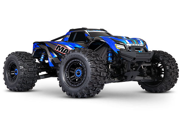TRAXXAS 89086-4 Maxx V2 with wide Maxx 1/10 scale monster truck. Fully assembled, RTR with TQi™ 2.4GHz radio system, VXL-4s™ brushless power system, and ProGraphix® painted body 2.0