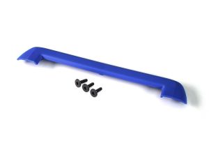 TRAXXAS 8912X Tailgate protector, blue/ 3x15mm flat-head screw (4) MAXX