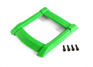 TRAXXAS 8917G Skid plate, roof body green w/ 3x12mm CS (4) MAXX