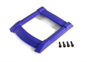 TRAXXAS 8917X Skid plate, roof body blue w/ 3x12mm CS (4) MAXX