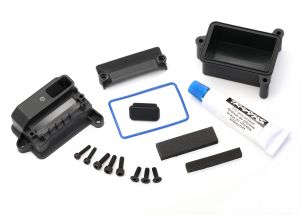 TRAXXAS 8924 Box, receiver (sealed)/ wire cover/ foam pads/ silicone grease/ 2.5x10 CS (2)/ 3x15 CCS (3)