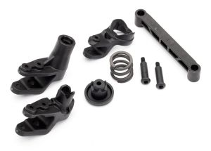TRAXXAS 8946 Steering bellcranks/ bellcrank support/ servo saver/ servo saver spring/ draglink/ 3x20mm shoulder screws (2) MAXX