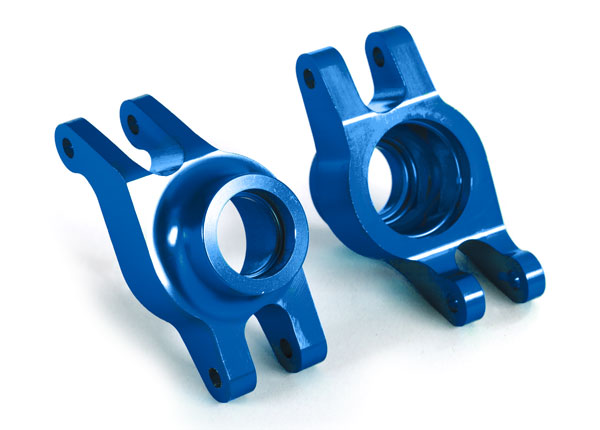 TRAXXAS 8952X Carriers Stub axle Blue Aluminum Rear
