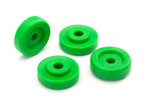TRAXXAS 8957G Wheel washers, green (4) MAXX