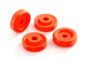TRAXXAS 8957T Wheel washers, orange (4) MAXX