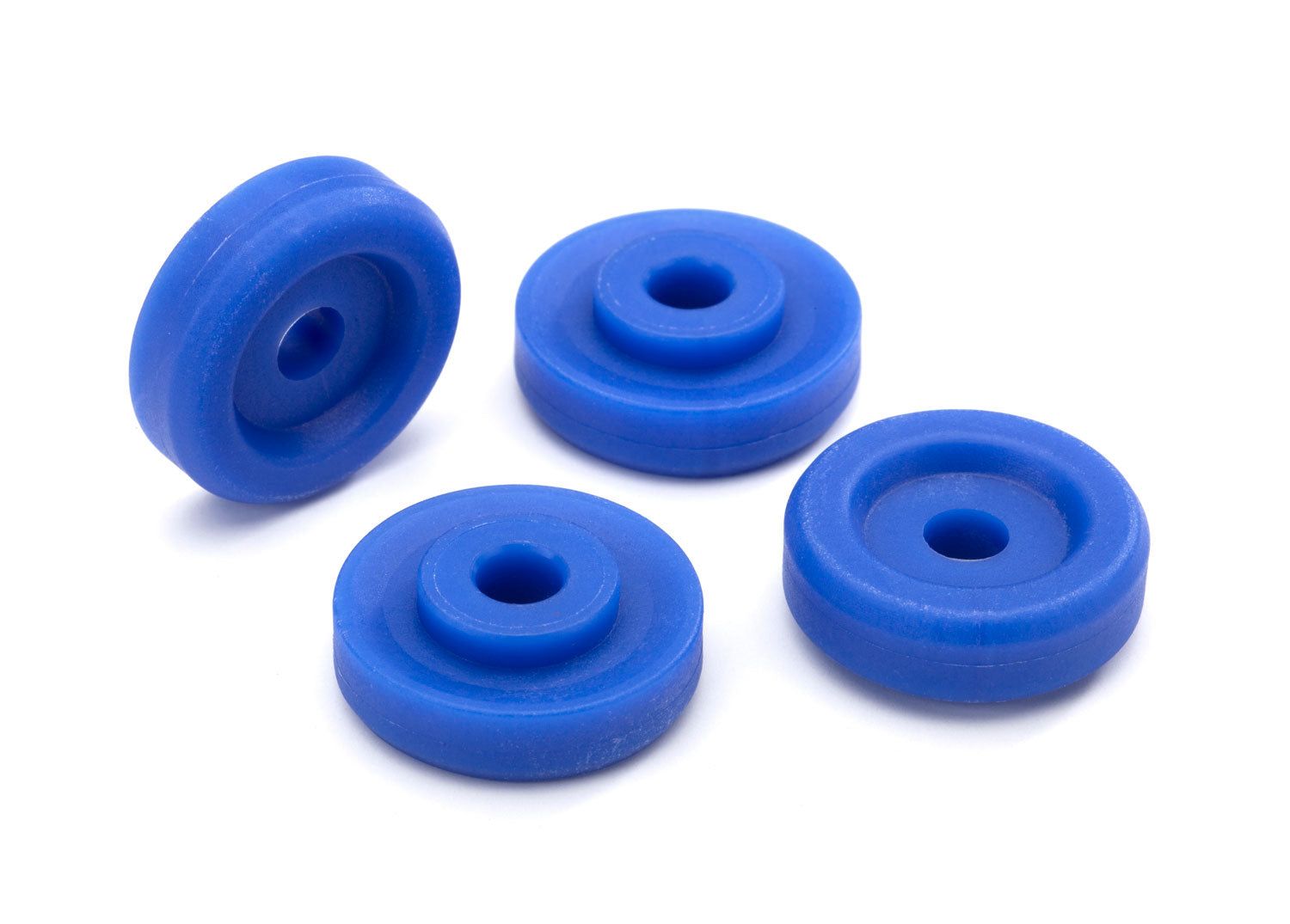 TRAXXAS 8957X Wheel washers, blue (4) MAXX