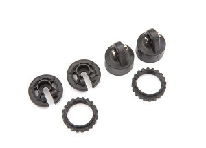 TRAXXAS 8964 Shock caps, GT-Maxx® shocks/ spring perch/ adjusters/ 2.5x14 CS (2) (for 2 shocks)